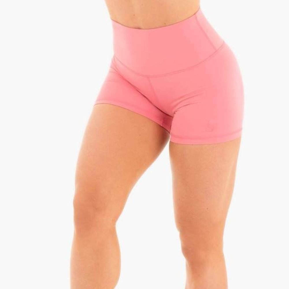 RYDERWEAR-- NKD High Waisted Shorts - Rose - S